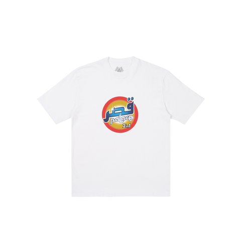 Palace WASHED T-SHIRT WHITE - Colorway