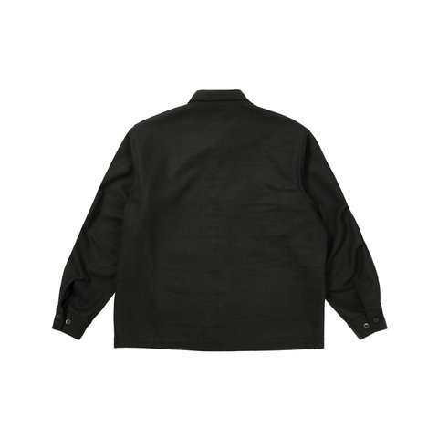 Palace WOOL SHIRT JACKET BLACK - Colorway