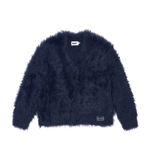 Palace YETI CARDIGAN NAVY - Colorway