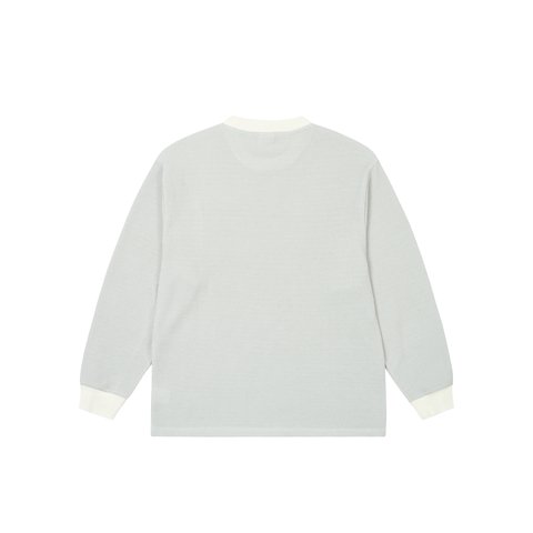 Palace 2-TONE WAFFLE LONGSLEEVE WHITE - Colorway