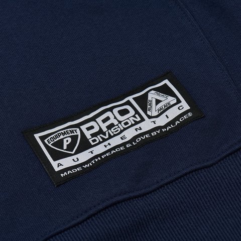 Palace APPLIQUE TEAM CREW NAVY - Colorway