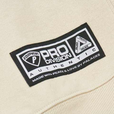 Palace APPLIQUE TEAM CREW STONEY GREY - Colorway