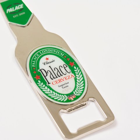 Palace BOTTLE OPENER MAGNET GREEN / SILVER - Colorway