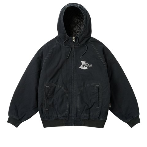 Palace CANVAS COBRA JACKET BLACK - Colorway
