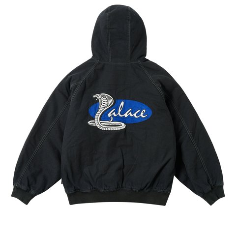 Palace CANVAS COBRA JACKET BLACK - Colorway