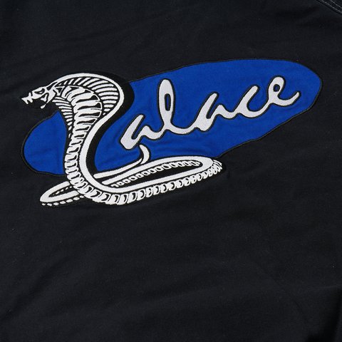 Palace CANVAS COBRA JACKET BLACK - Colorway