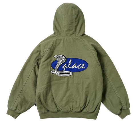 Palace CANVAS COBRA JACKET THE DEEP GREEN - Colorway