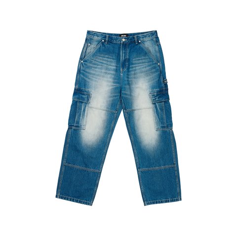 Palace CARGO PANEL JEAN MID WASH - Colorway
