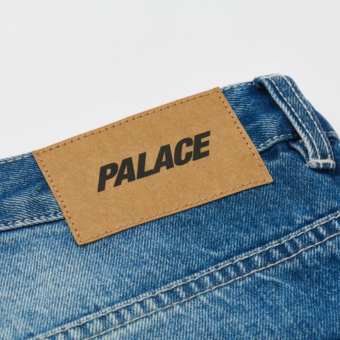 Palace CARGO PANEL JEAN MID WASH - Colorway
