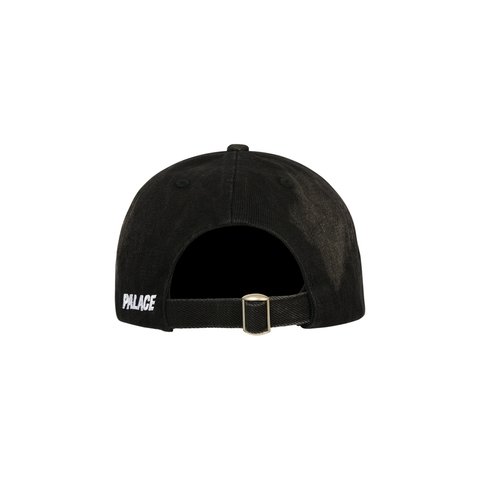 Palace DENIM P 6-PANEL SAND WASH BLACK - Colorway