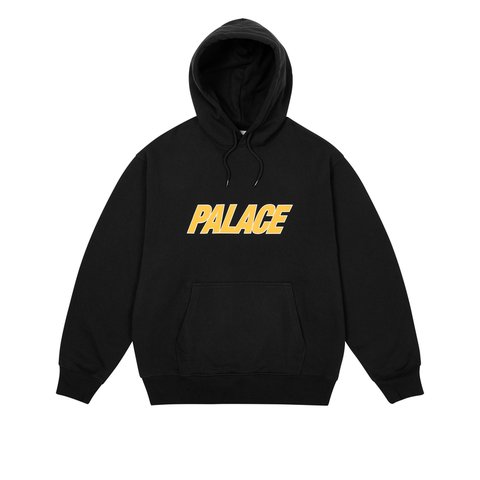 Palace DUO LOGO HOOD BLACK - Colorway