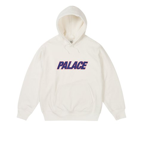 Palace DUO LOGO HOOD WHITE - Colorway