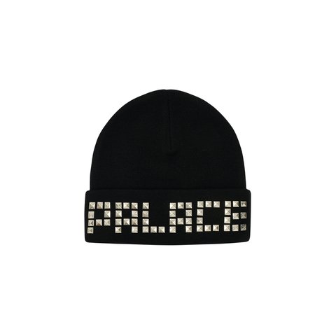 Palace EMOTIONAL STUDDED BEANIE BLACK - Colorway