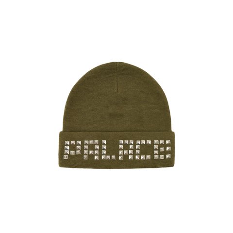 Palace EMOTIONAL STUDDED BEANIE THE DEEP GREEN - Colorway