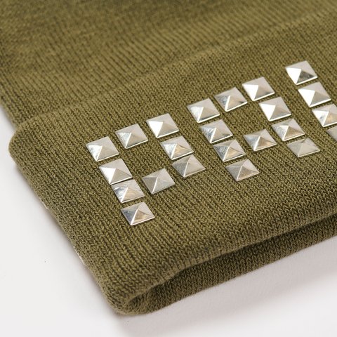 Palace EMOTIONAL STUDDED BEANIE THE DEEP GREEN - Colorway
