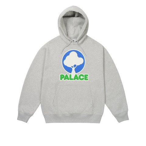 Palace EVERGREEN HOOD GREY MARL - Colorway