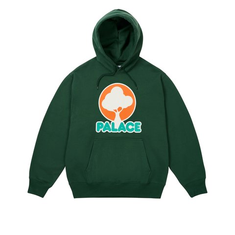 Palace EVERGREEN HOOD RACEY GREEN - Colorway