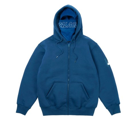 Palace FACEMASK THERMAL HOOD NAVY - Colorway