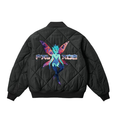 Palace FAIRY BOMBER JACKET BLACK - Colorway