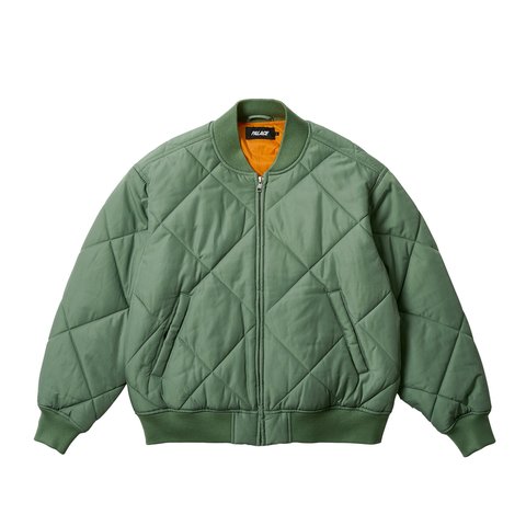 Palace FAIRY BOMBER JACKET OLIVE - Colorway
