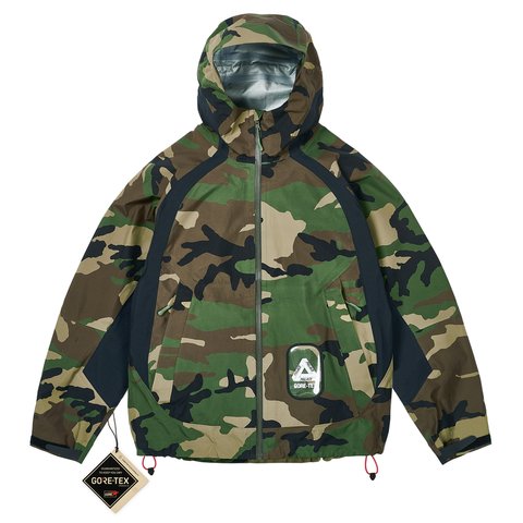 Palace GORE-TEX 3L TEK JACKET DPM / BLACK - Colorway