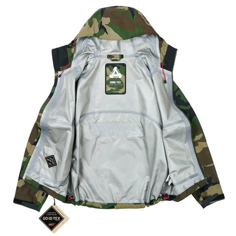 Palace GORE-TEX 3L TEK JACKET DPM / BLACK - Colorway