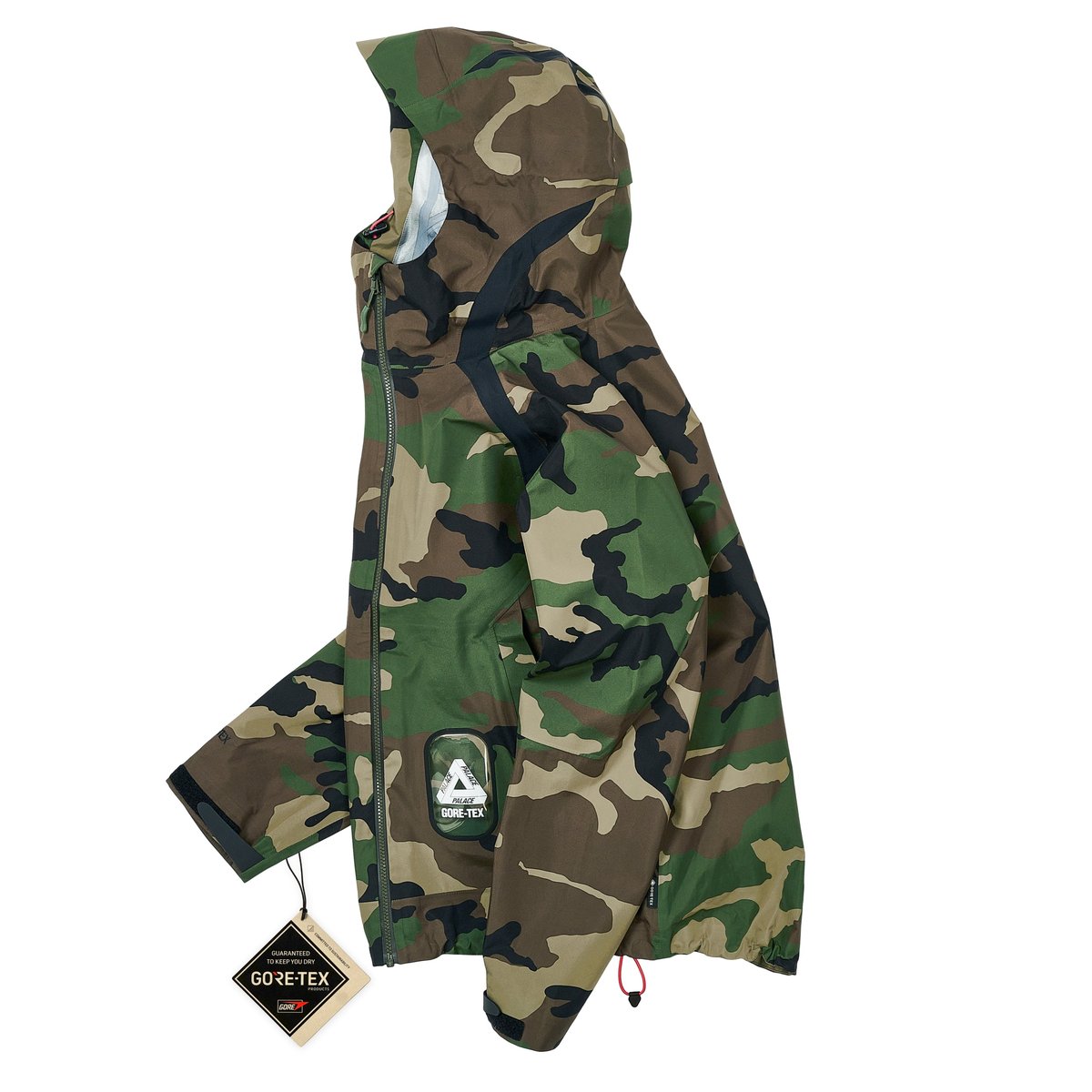 GORE-TEX 3L TEK JACKET DPM / BLACK - Spring 2025 - Palace GORE-TEX 3L TEK JACKET DPM / BLACK - Spring 2025 - Palace
