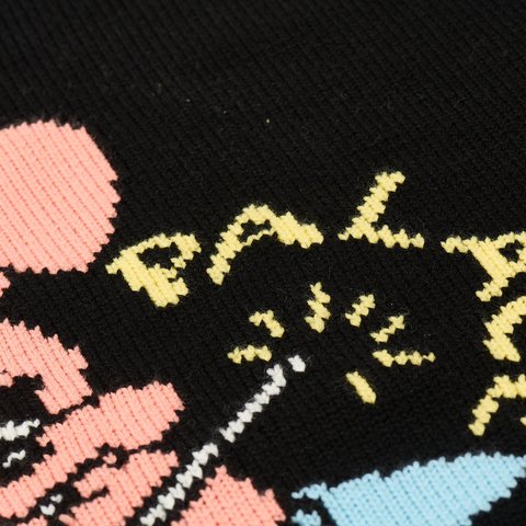 Palace HAT TRICK KNIT BLACK - Colorway