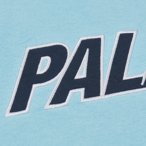 Palace HEAVY FONT T-SHIRT SKYLINE BLUE - Colorway