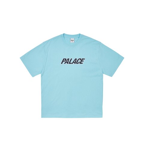 Palace HEAVY FONT T-SHIRT SKYLINE BLUE - Colorway