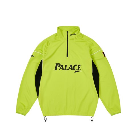 Palace HOLE IN 1/4 ZIP TOUR YELLOW - Colorway