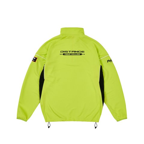 Palace HOLE IN 1/4 ZIP TOUR YELLOW - Colorway