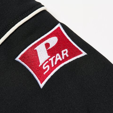 Palace HOLE IN 1/4 ZIP BLACK - Colorway