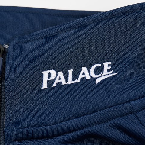 Palace HOLE IN 1/4 ZIP NAVY - Colorway