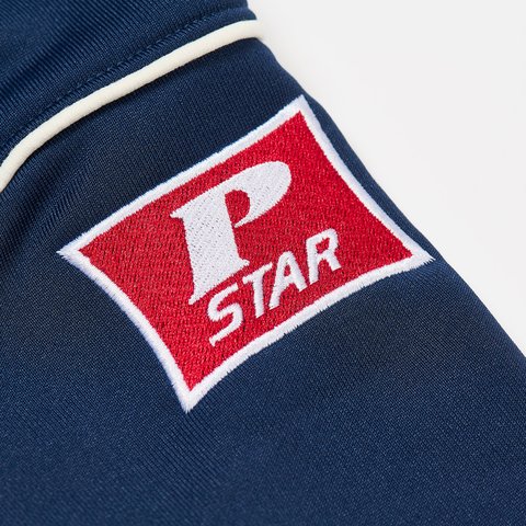 Palace HOLE IN 1/4 ZIP NAVY - Colorway