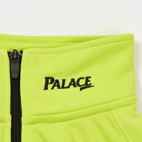 Palace HOLE IN 1/4 ZIP TOUR YELLOW - Colorway