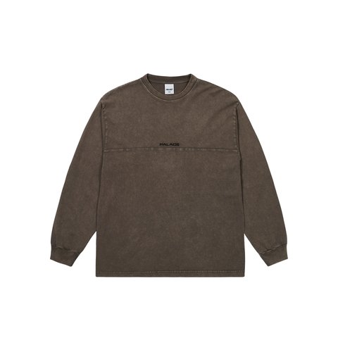 Palace MICRO PIGMENT LONGSLEEVE GREY - Colorway
