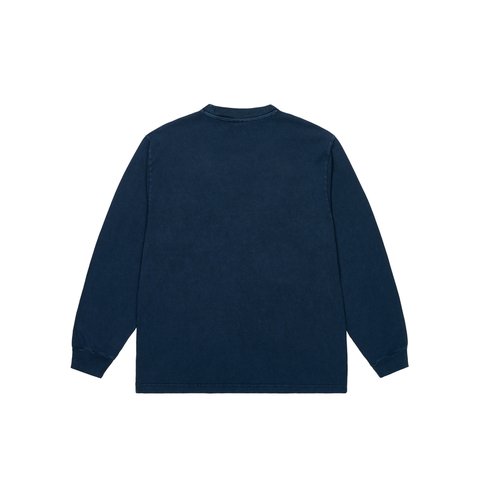 Palace MICRO PIGMENT LONGSLEEVE NAVY - Colorway