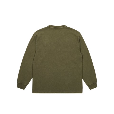 Palace MICRO PIGMENT LONGSLEEVE THE DEEP GREEN - Colorway