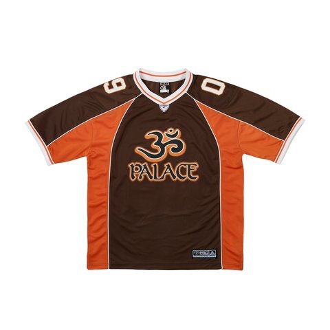 Palace OM MESH JERSEY BROWN - Colorway