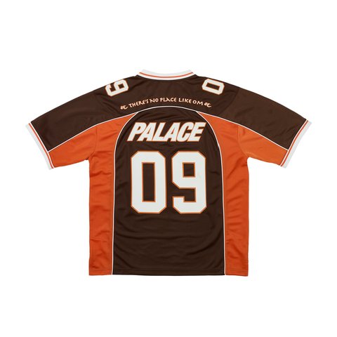 Palace OM MESH JERSEY BROWN - Colorway