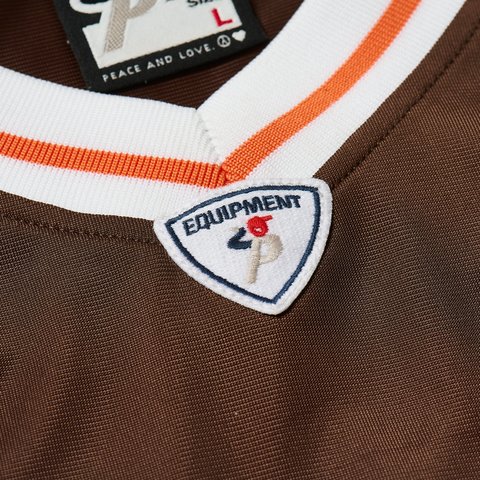 Palace OM MESH JERSEY BROWN - Colorway