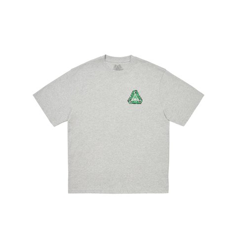 Palace P3 LEAN T-SHIRT GREY MARL - Colorway