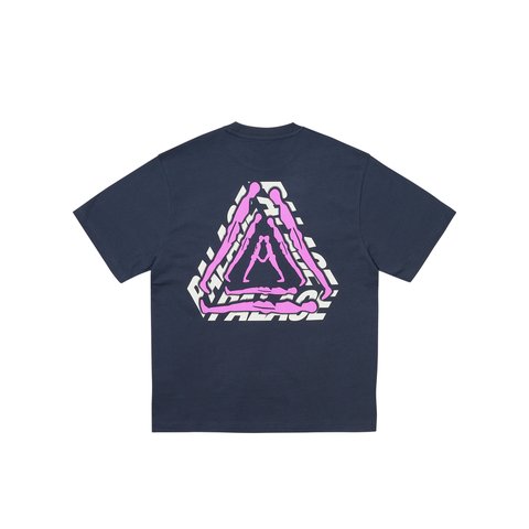 Palace P3 LEAN T-SHIRT NAVY - Colorway