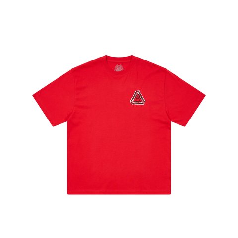 Palace P3 LEAN T-SHIRT TRUEST RED - Colorway