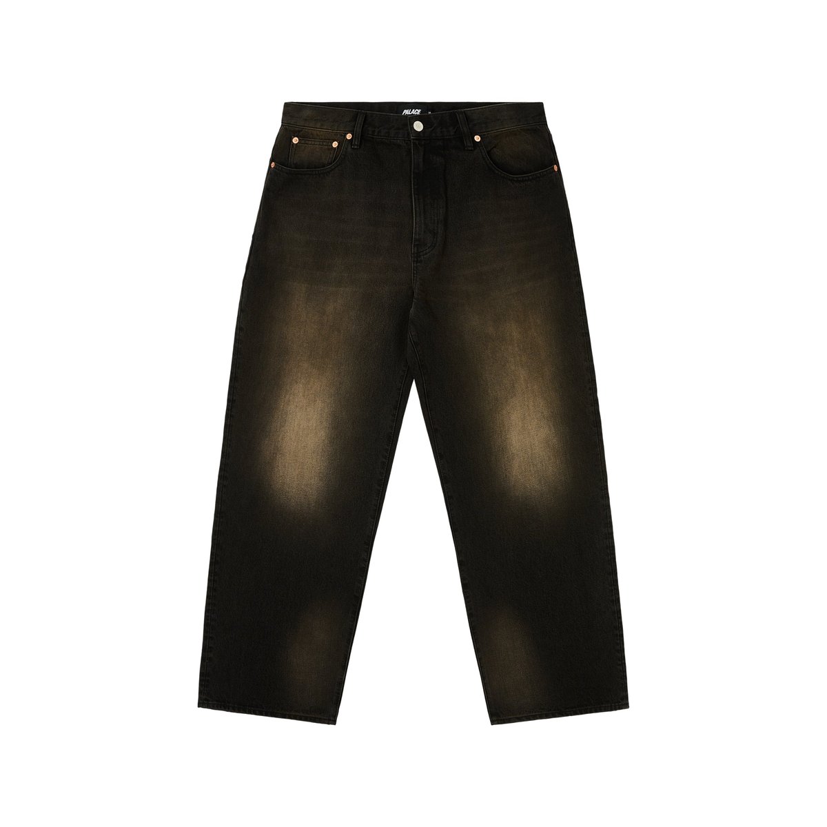 PALACE P90 BAGGY JEAN SAND WASH 32 P90 BAGGY JEAN SS25 Inidgo Script