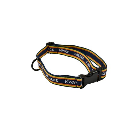 Palace PALACE K-WAY DOG COLLAR NAVY / YELLOW STRIPE - Colorway