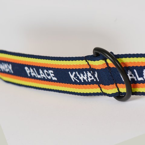 Palace PALACE K-WAY DOG COLLAR NAVY / YELLOW STRIPE - Colorway