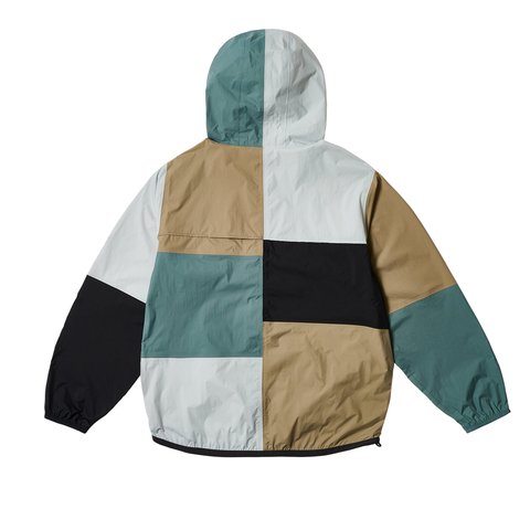 Palace PALACE K-WAY LE VRAI 4.0 CLAUDE PACKABLE JACKET MULTI / BLUE / BLACK - Colorway