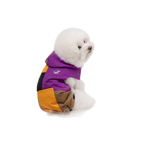 Palace PALACE K-WAY LE VRAI 4.0 HORATIO DOG JACKET MULTI / PURPLE / ORANGE - Colorway